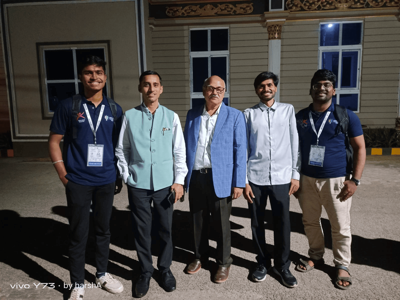 Mentors and jury visiting the demonstration