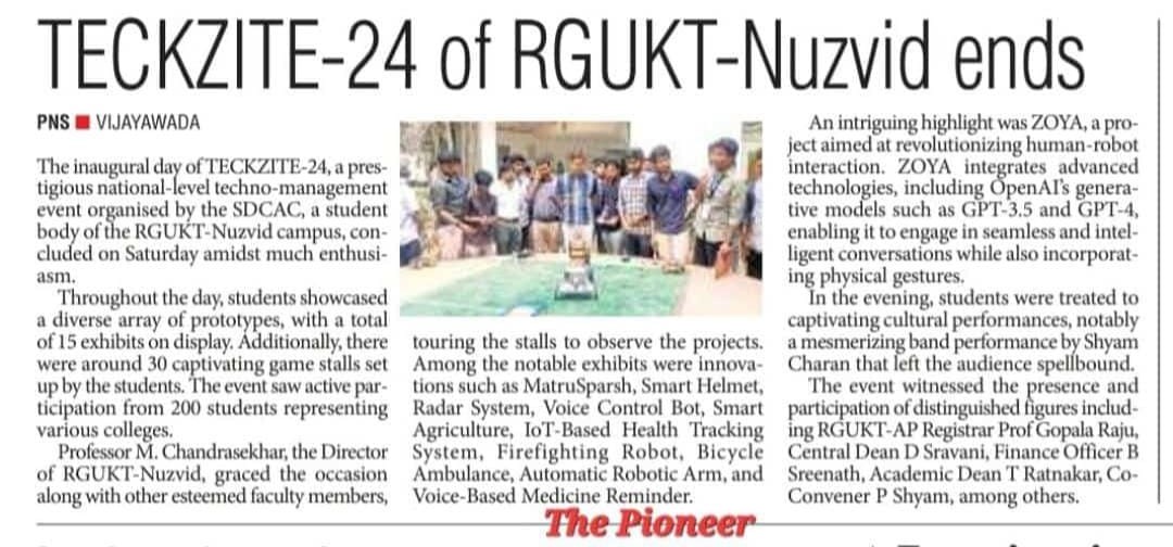 Media coverage of ZOYA